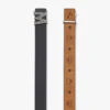 Claus Fluted M Belt 1.5″ In Grained Leather Claus Fluted M Belt 1.5″ In Grained Leather