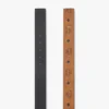 Claus Fluted M Belt 1.5″ In Grained Leather Claus Fluted M Belt 1.5″ In Grained Leather