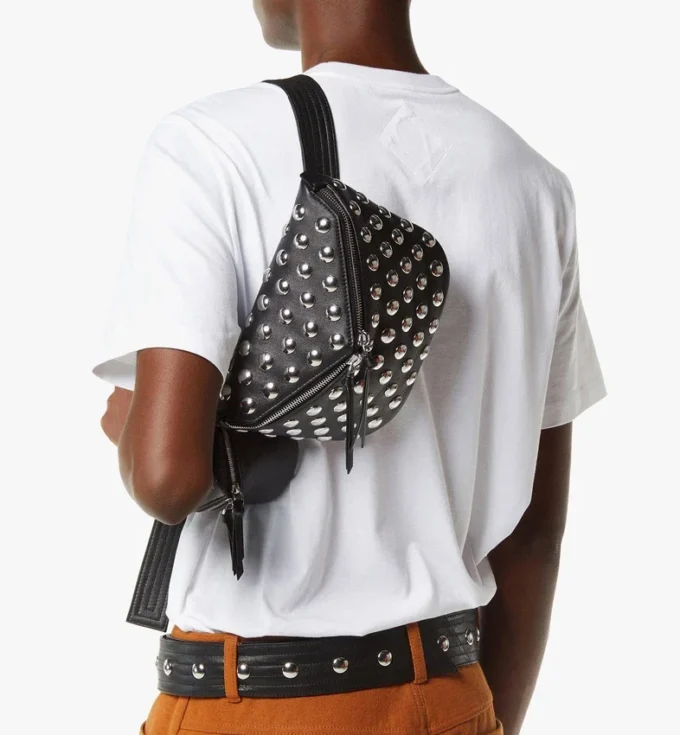 Diamant 3D Belt Bag in Galactic Gala Lambskin Diamant 3D Belt Bag in Galactic Gala Lambskin