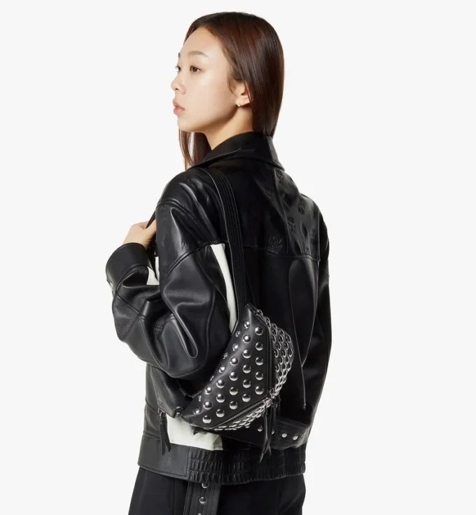 Diamant 3D Belt Bag in Galactic Gala Lambskin Diamant 3D Belt Bag in Galactic Gala Lambskin