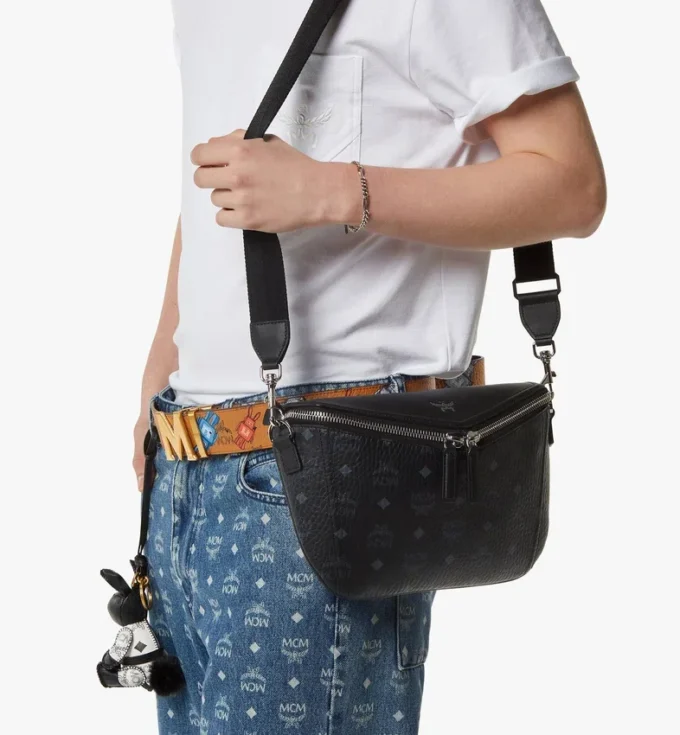 Diamant 3D Crossbody in Visetos Leather Mix Diamant 3D Crossbody in Visetos Leather Mix