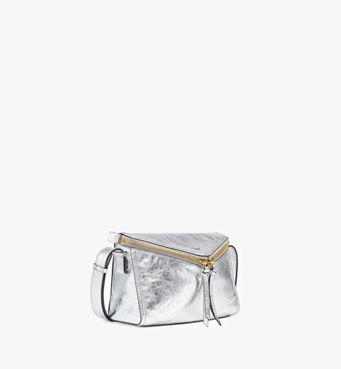 Diamant 3D Shoulder Bag in Metallic Calfskin Diamant 3D Shoulder Bag in Metallic Calfskin