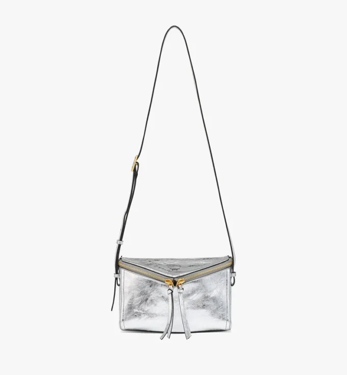 Diamant 3D Shoulder Bag in Metallic Calfskin Diamant 3D Shoulder Bag in Metallic Calfskin