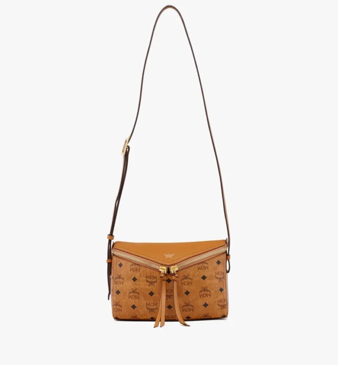 Diamant 3D Shoulder Bag in Visetos Leather Mix Diamant 3D Shoulder Bag in Visetos Leather Mix