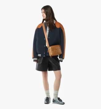 Diamond Camera Bag in Visetos
