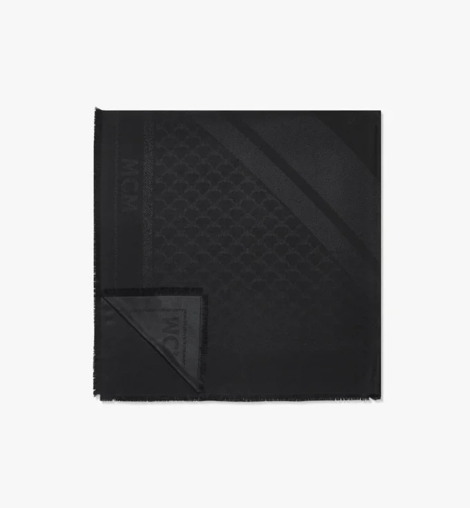 Diamond Logo Jacquard Shawl