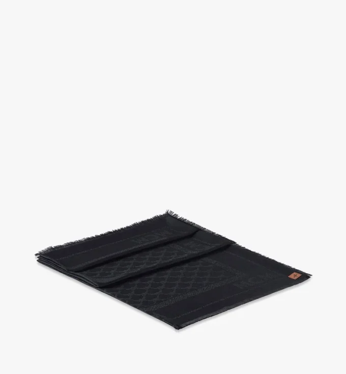 Diamond Logo Jacquard Shawl