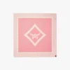 Diamond Monogram Scarf in Organic Silk