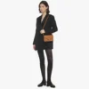 Diamond Shoulder Bag in Visetos Leather Mix Diamond Shoulder Bag in Visetos Leather Mix