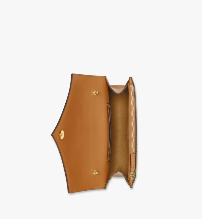 Diamond Shoulder Bag in Visetos Leather Mix Diamond Shoulder Bag in Visetos Leather Mix