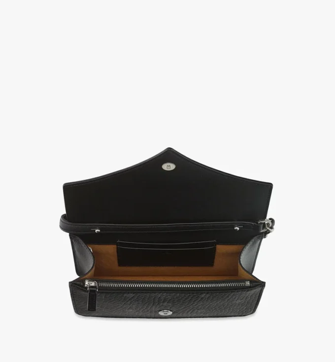 Diamond Shoulder Bag in Visetos Leather Mix Diamond Shoulder Bag in Visetos Leather Mix