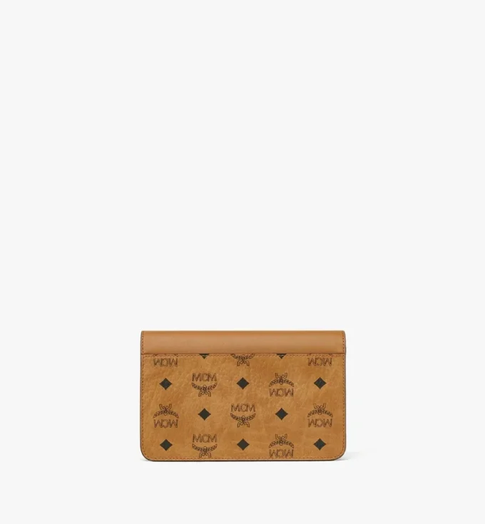 Diamond Shoulder Bag in Visetos Leather Mix Diamond Shoulder Bag in Visetos Leather Mix