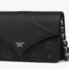 Diamond Shoulder Bag in Visetos Leather Mix Diamond Shoulder Bag in Visetos Leather Mix