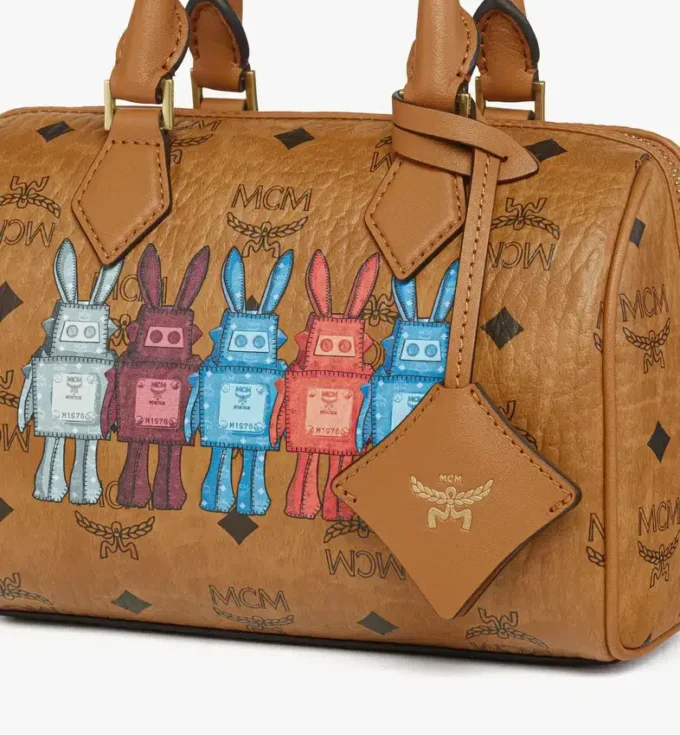 Ella Boston Bag in Rabot Visetos Ella Boston Bag in Rabot Visetos
