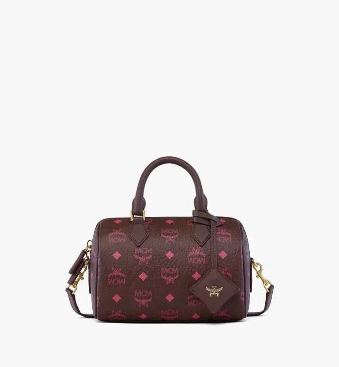 Ella Boston Bag in Visetos Ella Boston Bag in Visetos
