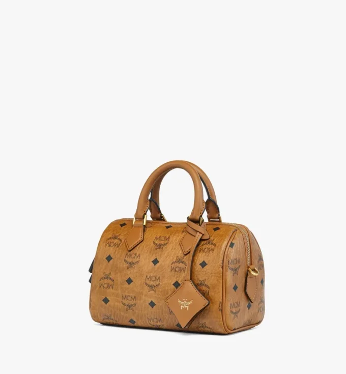 Ella Boston Bag in Visetos Ella Boston Bag in Visetos