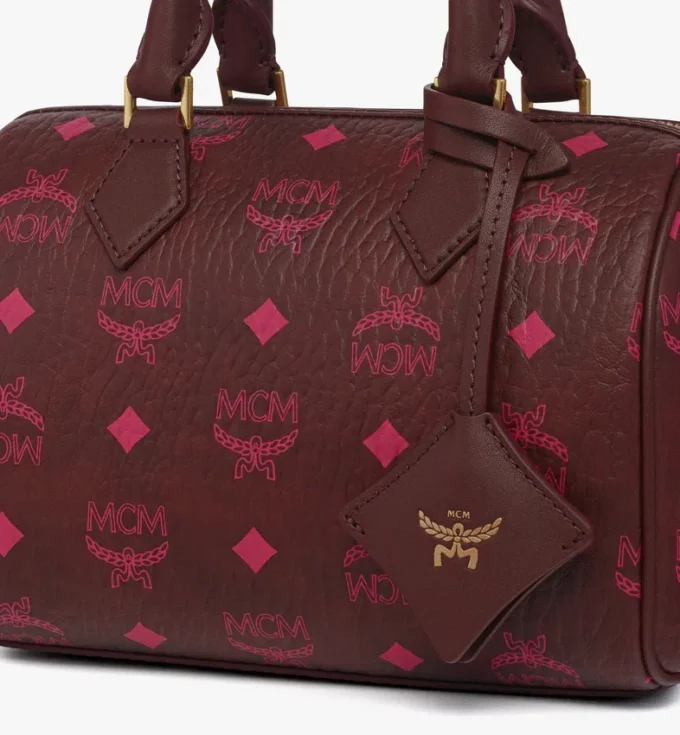 Ella Boston Bag in Visetos Ella Boston Bag in Visetos