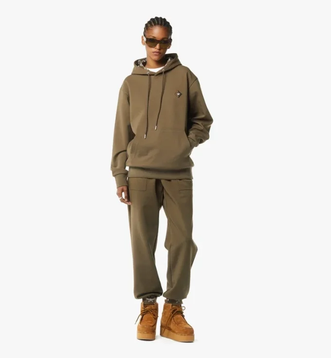 Essential Logo Patch Ponte Hoodie Essential Logo Patch Ponte Hoodie