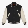 Essential Logo Patch Varsity Jacket Essential Logo Patch Varsity Jacket