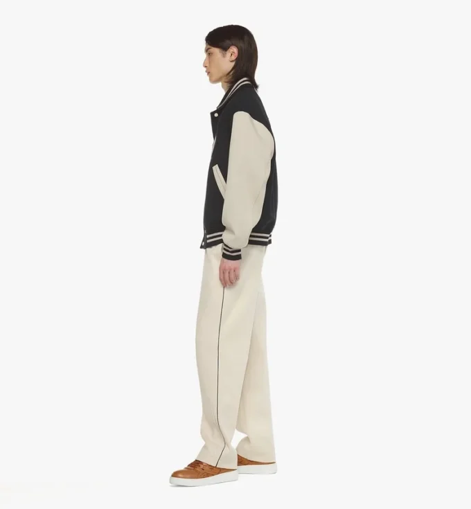 Essential Logo Patch Varsity Jacket Essential Logo Patch Varsity Jacket