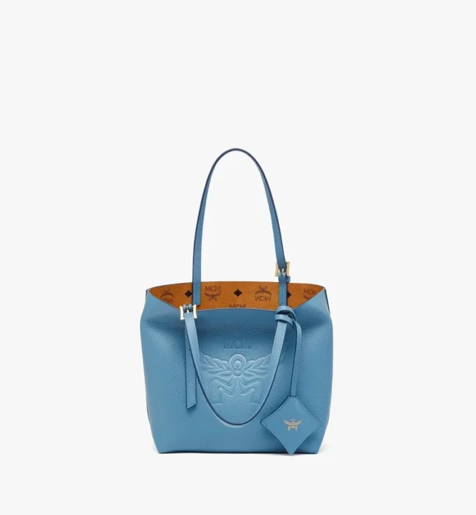 Himmel Shopper in Embossed Logo Leather Himmel Shopper in Embossed Logo Leather