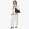 Himmel Shopper in Embossed Logo Leather
