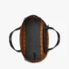 Himmel Shopper in Embossed Logo Leather