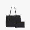 Himmel Shopper in Embossed Logo Leather