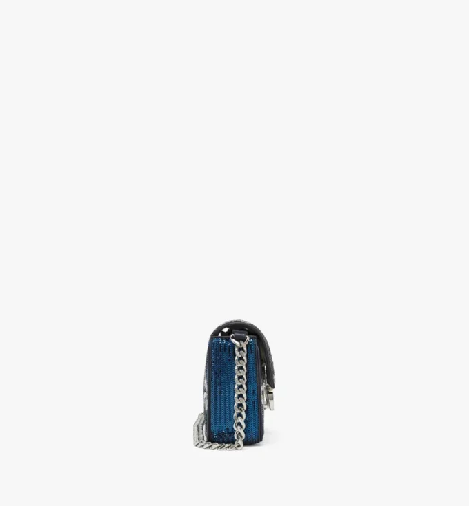 Himmel Shoulder Bag in Sequin Monogram Leather Himmel Shoulder Bag in Sequin Monogram Leather