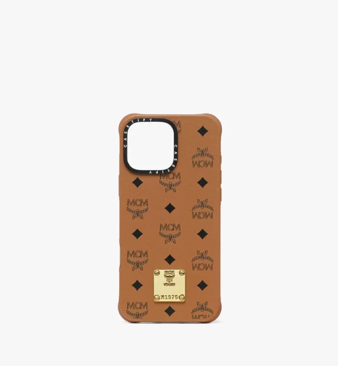 Iphone 16 Pro Max Mcm X Casetify Brass Plate Bioveg Iphone Case Iphone 16 Pro Max Mcm X Casetify Brass Plate Bioveg Iphone Case