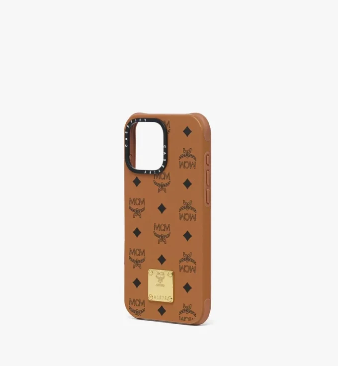 Iphone 16 Pro Max Mcm X Casetify Brass Plate Bioveg Iphone Case Iphone 16 Pro Max Mcm X Casetify Brass Plate Bioveg Iphone Case