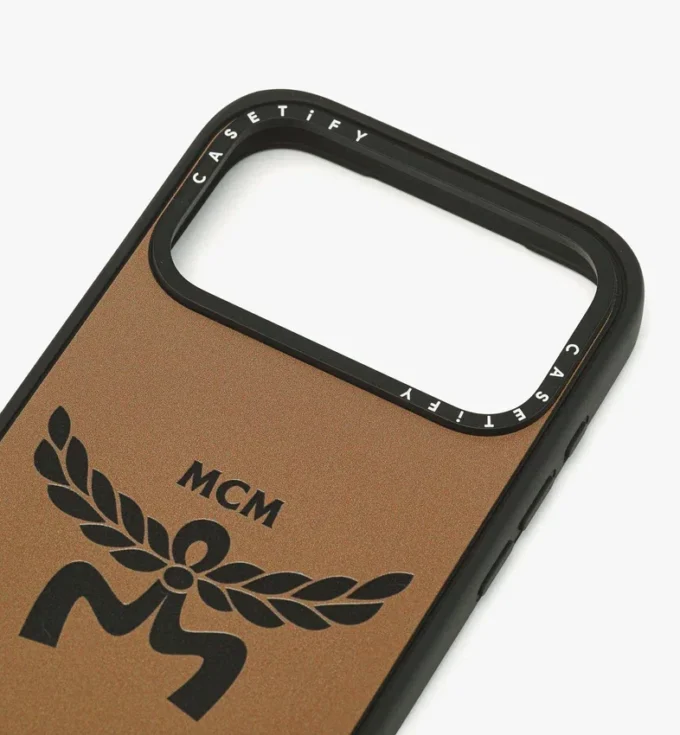 Iphone 17 Pro Max Mcm X Casetify Logo Impact Iphone Case Iphone 17 Pro Max Mcm X Casetify Logo Impact Iphone Case