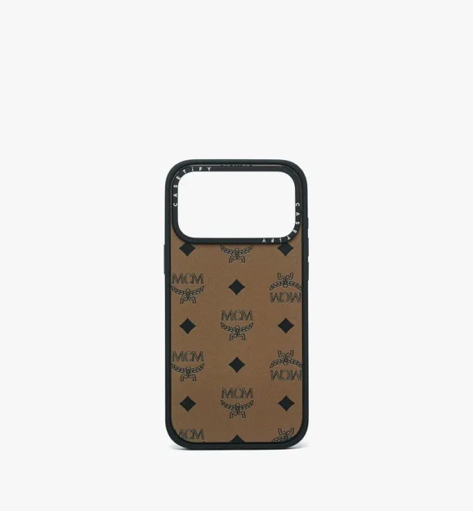 Iphone 17 Pro Max Mcm X Casetify Monogram Impact Iphone Case Iphone 17 Pro Max Mcm X Casetify Monogram Impact Iphone Case