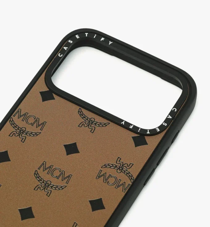 Iphone 17 Pro Max Mcm X Casetify Monogram Impact Iphone Case Iphone 17 Pro Max Mcm X Casetify Monogram Impact Iphone Case