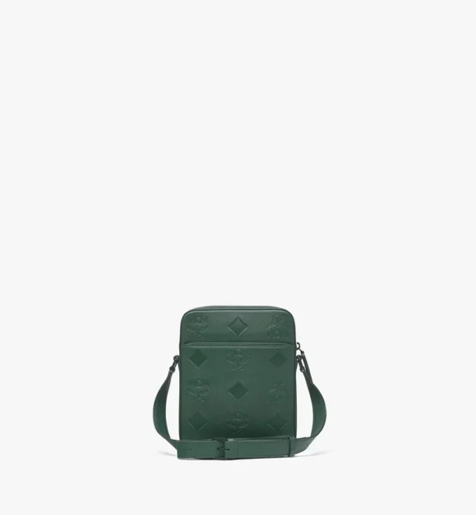 Klassik Crossbody in Maxi Monogram Leather Klassik Crossbody in Maxi Monogram Leather