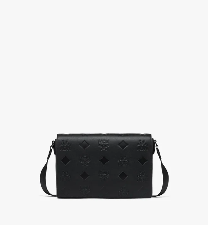 Klassik Messenger in Maxi Monogram Leather