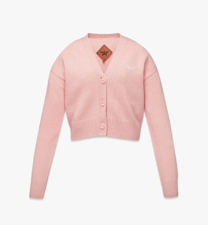 Laurel Cropped Cardigan in Wool and Recycled Cashmere Laurel Cropped Cardigan in Wool and Recycled Cashmere