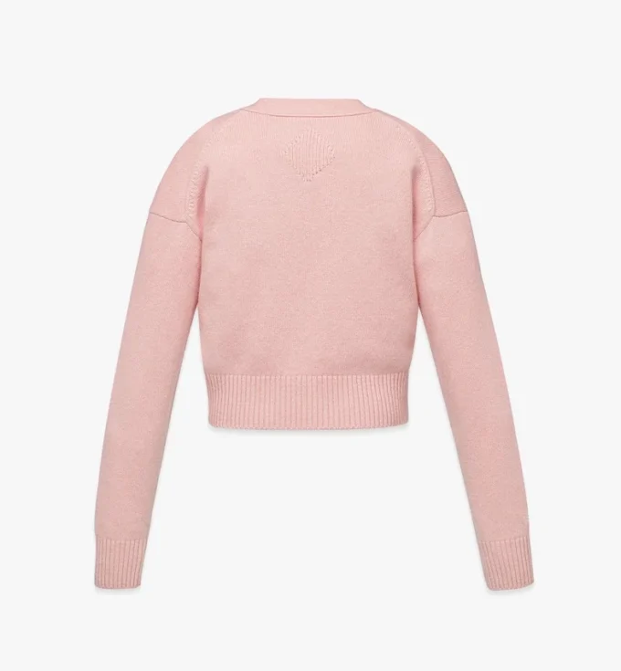 Laurel Cropped Cardigan in Wool and Recycled Cashmere Laurel Cropped Cardigan in Wool and Recycled Cashmere