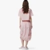 Monogram Midi Skirt in Recycled Nylon Monogram Midi Skirt in Recycled Nylon