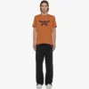 Laurel Logo Print T-Shirt in Organic Cotton Laurel Logo Print T-Shirt in Organic Cotton