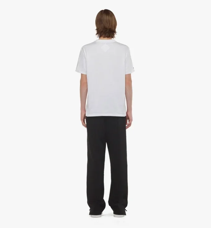 Laurel Logo Print T-Shirt in Organic Cotton Laurel Logo Print T-Shirt in Organic Cotton