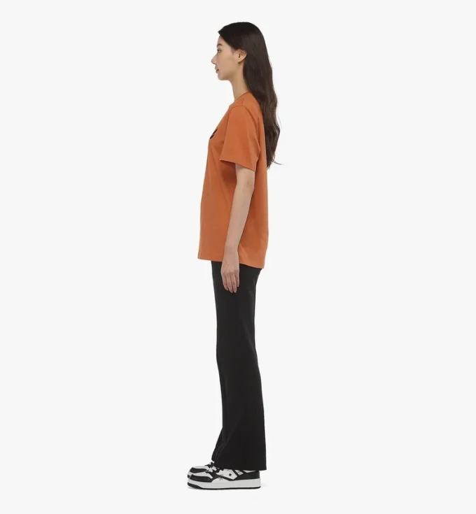 Laurel Logo Print T-Shirt in Organic Cotton Laurel Logo Print T-Shirt in Organic Cotton