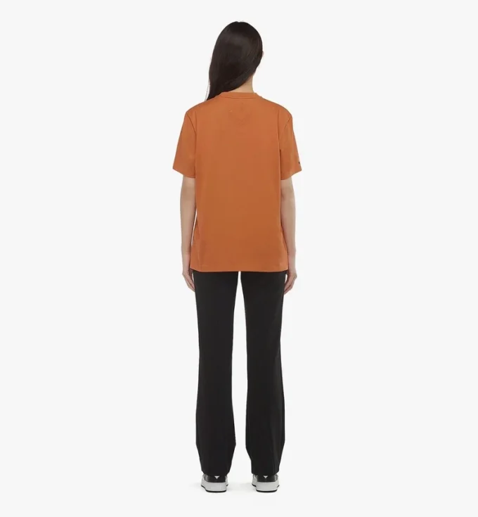 Laurel Logo Print T-Shirt in Organic Cotton Laurel Logo Print T-Shirt in Organic Cotton