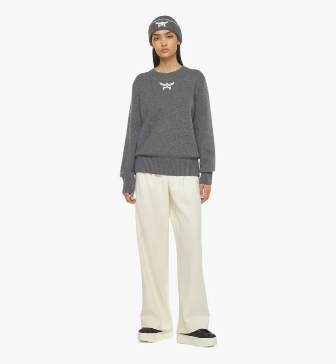 Laurel Sweater in Wool and Recycled Cashmere Laurel Sweater in Wool and Recycled Cashmere