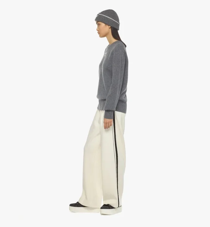 Laurel Sweater in Wool and Recycled Cashmere Laurel Sweater in Wool and Recycled Cashmere
