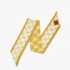 Lauretos Jacquard Petite Scarf in Organic Silk Lauretos Jacquard Petite Scarf in Organic Silk
