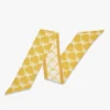 Lauretos Jacquard Petite Scarf in Organic Silk Lauretos Jacquard Petite Scarf in Organic Silk
