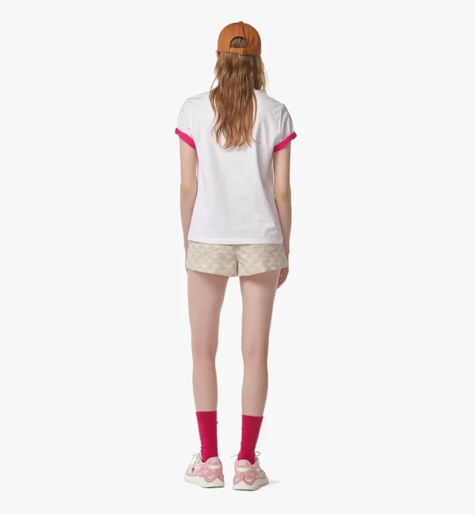 Logo Print T-Shirt in Organic Cotton Logo Print T-Shirt in Organic Cotton