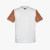 Logo T-Shirt in Organic Cotton and Monogram Econyl®