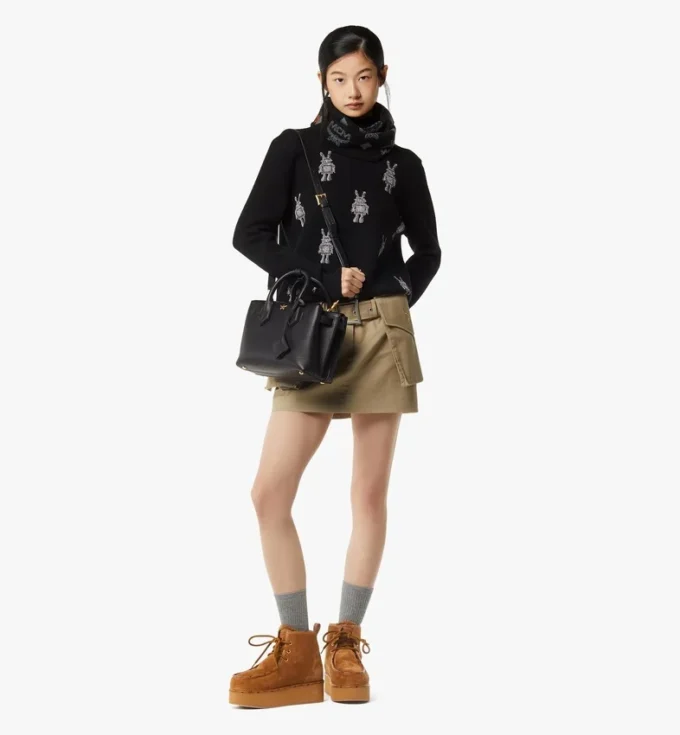 Milla Tote in Grained Leather Milla Tote in Grained Leather